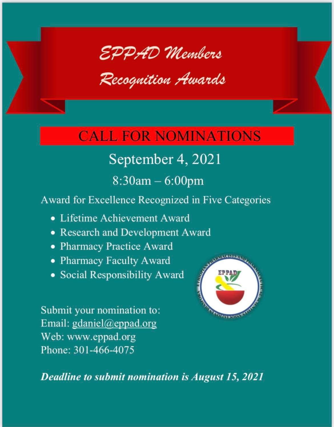 EPPAD Award for Excellence